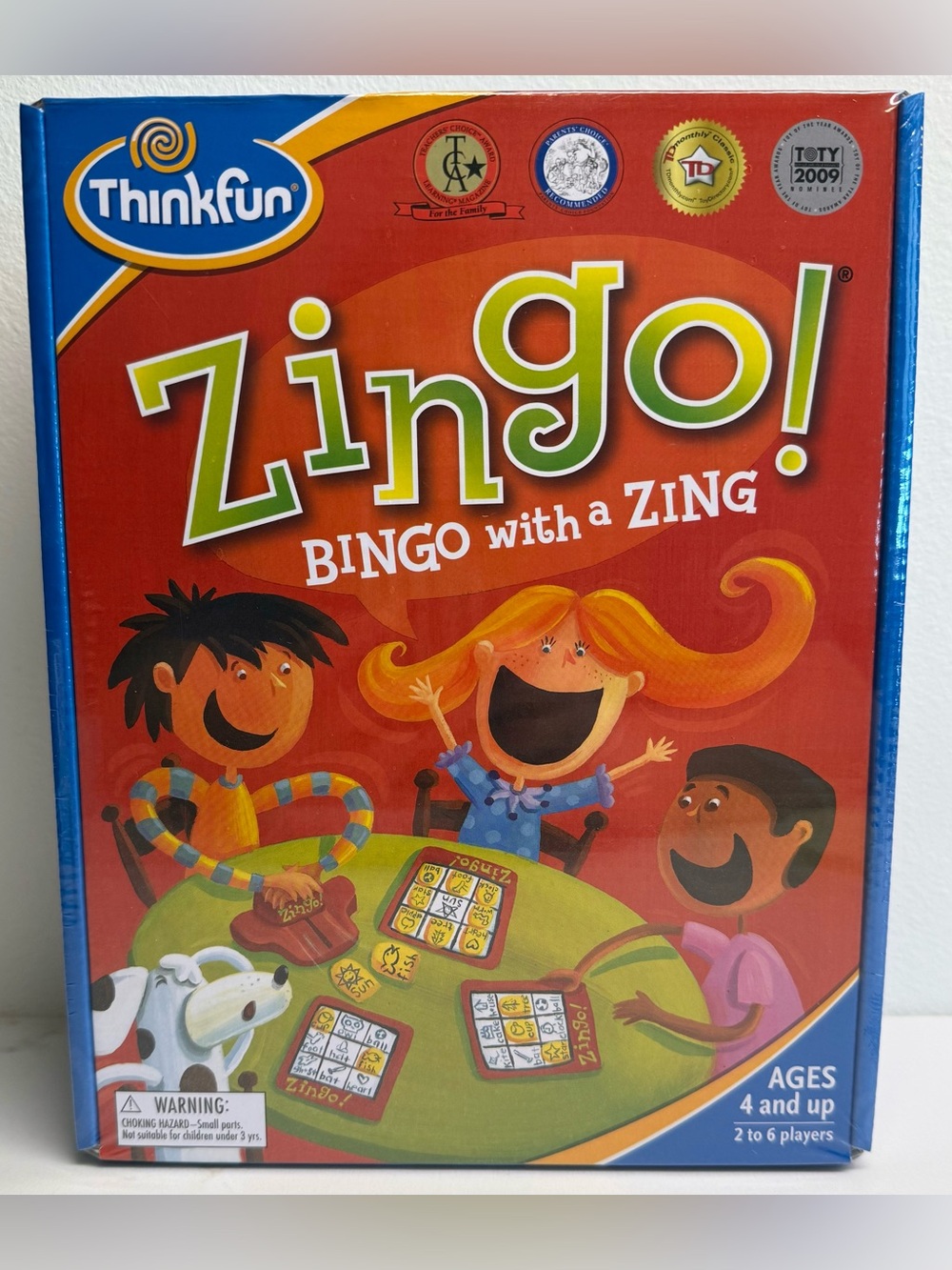 ThinkFun Zingo Bingo With a Zing Kids Game NEW Sealed Ages 4+